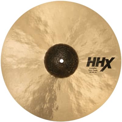 Sabian 11806XCN 18” HHX Complex Thin Crash Drum Set Drum Kit Cymbal image 2