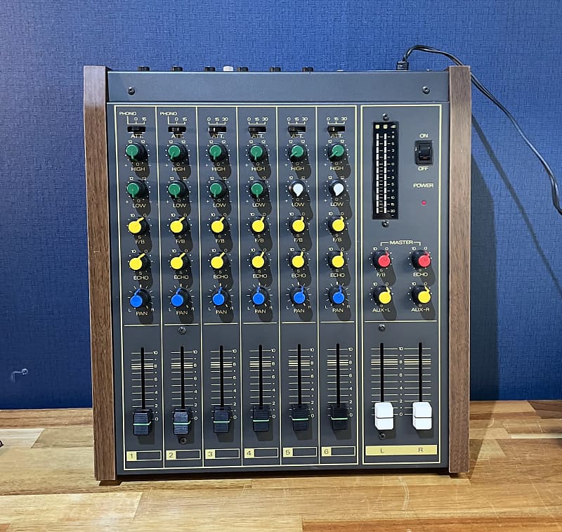 Teisco MX-645 アナログミキサー Teisco MX-645 Vintage Analog Mixer 6 inputs / Great EQs and