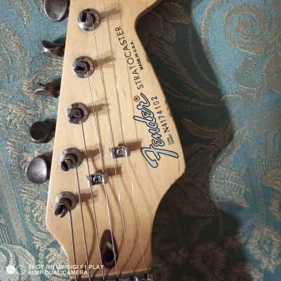 Fender 40th Anniversary American Standard Stratocaster with Rosewood Fretboard 1994 Lipstick Red image 3