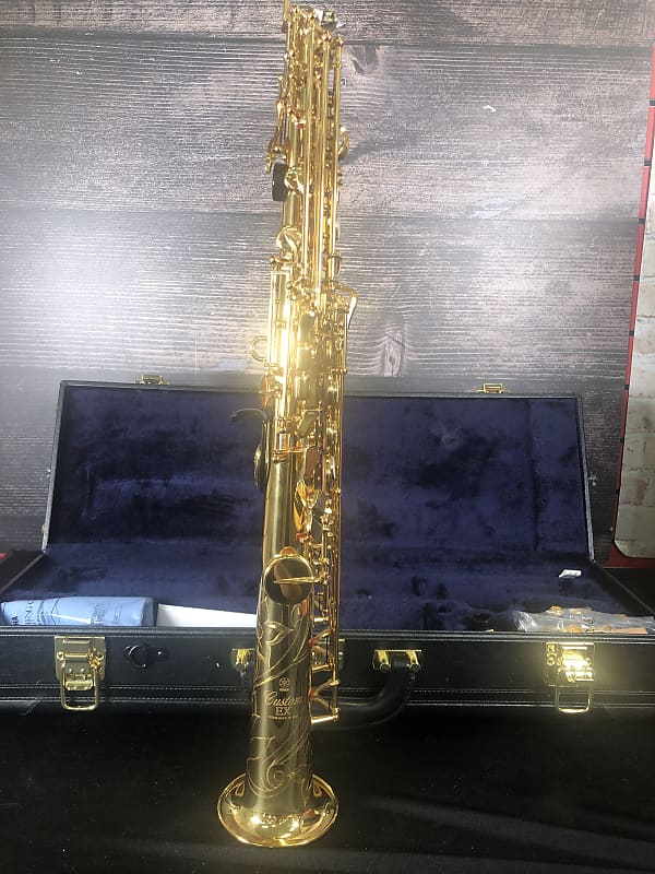 Yamaha YSS875EXHG Custom EX Soprano Saxophone with High G Reverb