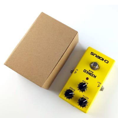 KOKKO KC6 CHORUS Mini Guitar Effect Pedal Analog True Bypass