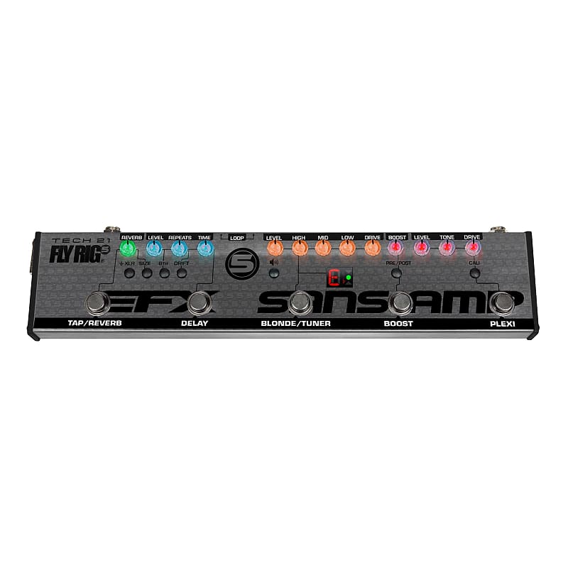 Tech 21 Fly Rig 5 V2 Multi-Effects Pedal w/ SansAmp