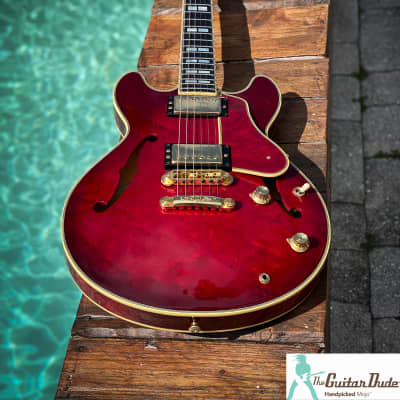 Vintage Yamaha SAS-1 Trans Red - NEAR MINT | Reverb