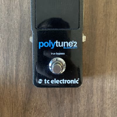 TC Electronic Polytune 2 Blacklight Polyphonic Tuner Pedal | Reverb