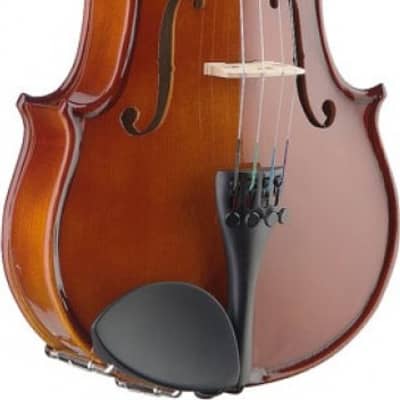 3/4 solid maple violin with ebony fingerboard and standard-shaped soft case
