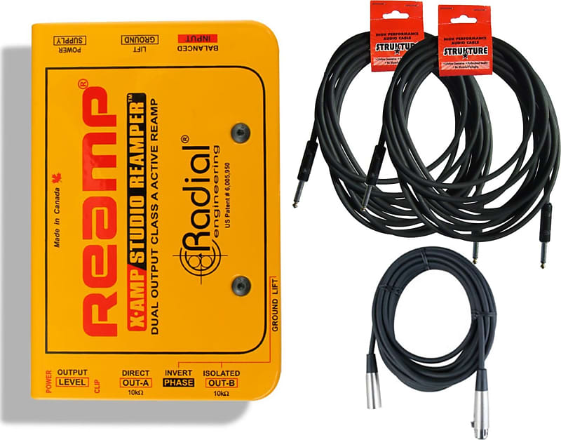 Radial X-Amp Active Re-Amplifier Bundle | Reverb