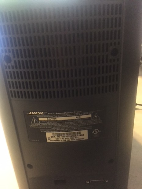 Bose PS3-2-1 Powered Speaker System Black | Reverb