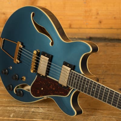 Ibanez AM Artcore Expressionist | AMH90 - Prussian Blue Metallic image 5