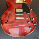 FINAL PRICE REDUCTION- Epiphone ES-335 Figured with Case -  Raspberry Burst