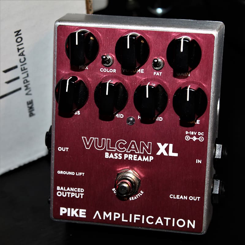 Pike Amplification VULCAN XL ベースプリアンプ - ホビー・楽器・アート