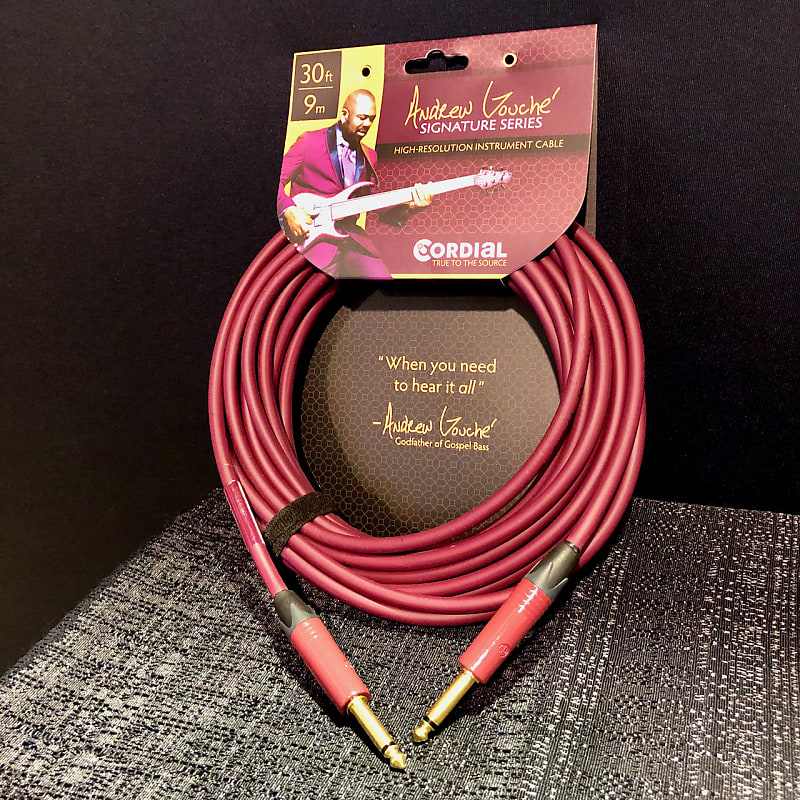 Andrew Gouché Signature Premium Instrument Cables by Cordial