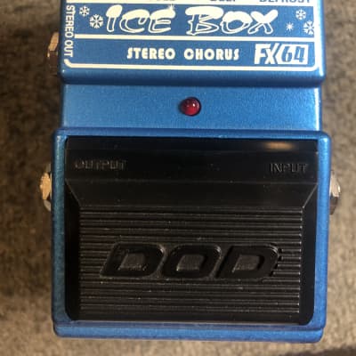 DOD FX-64 Ice Box Chorus Jason Lamb Series Mint w/ Box!  1990s - Blue image 2
