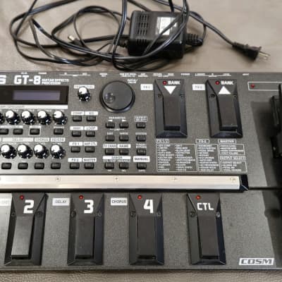 Reverb.com listing, price, conditions, and images for boss-gt-8-guitar-effects-processor