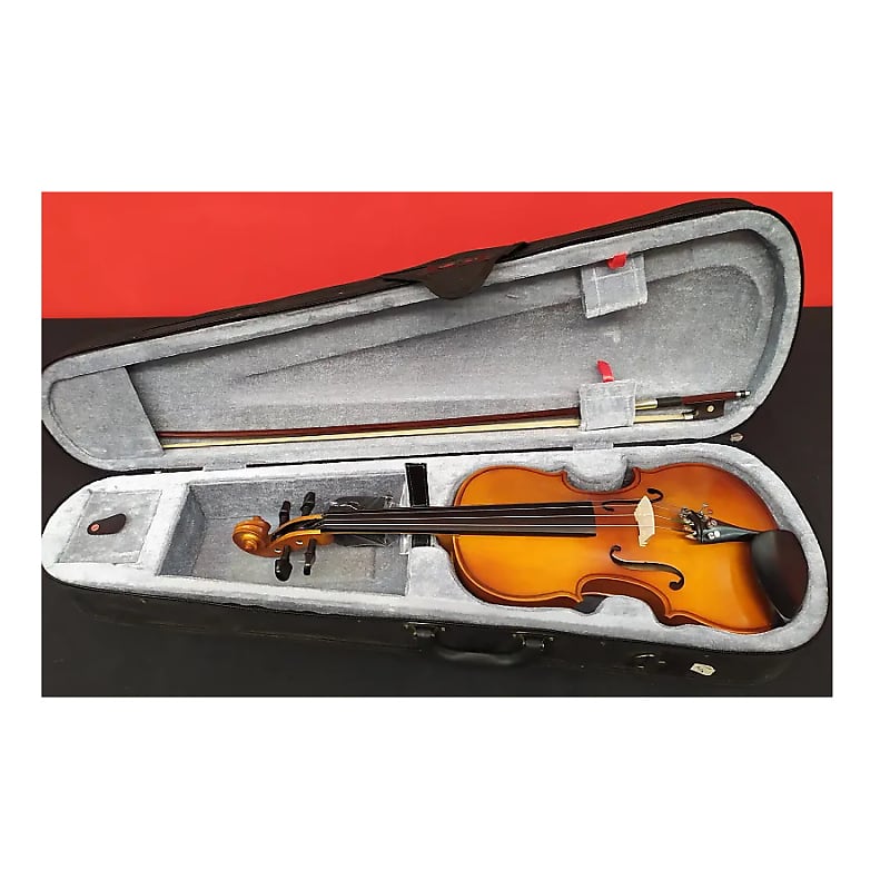 JZ VBSA 4/4 Violin Outfit Violin Outfit with Case and Bow image 1