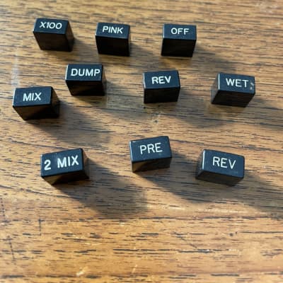 MCI jh 600 1980 fader replacement buttons $10 EACH button i have many for sale