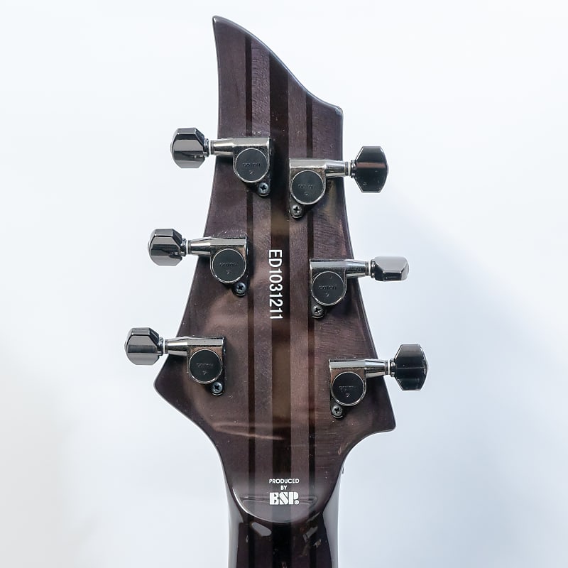 2010 Edwards E-AN-137FR - Electric Guitar - See Thru Black