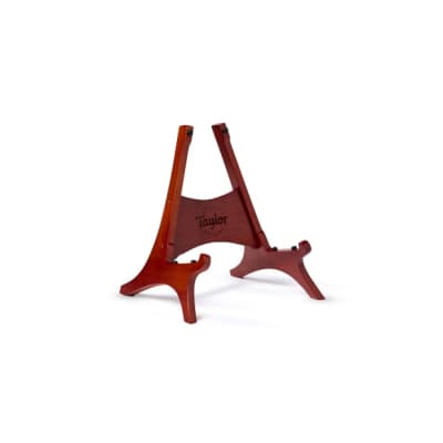 Taylor Mahogany Guitar Stand Dark Finish Reverb