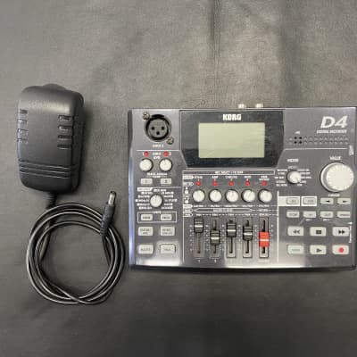Korg D4 Compact 4- track Digital Recorder w/Ac adapter image 1