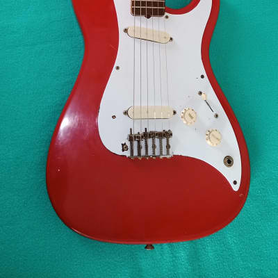 Fender Bullet S-1 with Rosewood Fretboard Vintage Original Production USA Fullerton Made Dakota Red 1981 - 1982 Red image 1