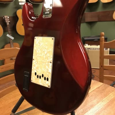 1996 Ernie Ball Music Man Silhouette Special HSS Candy Red image 16