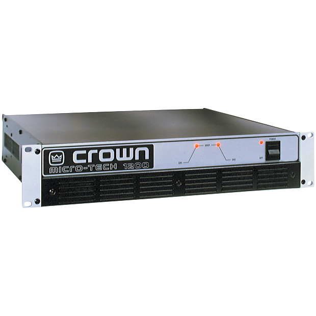 Crown Micro-Tech 1200 Power Amplifier image 1