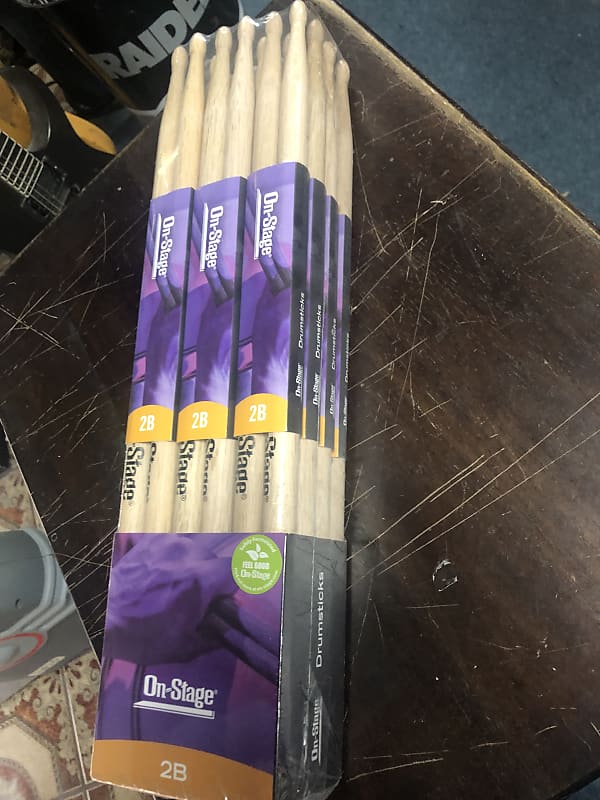 On Stage 2B or 5B New - Hickory (12 pair bundle) | Reverb