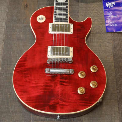 2005 Gibson Les Paul Classic Custom Trans Cherry w/ Ebony Fretboard + OHSC image 2