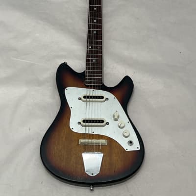 Kent Polaris II 545 Electric Guitar 1960’s - Satin sunburst for sale