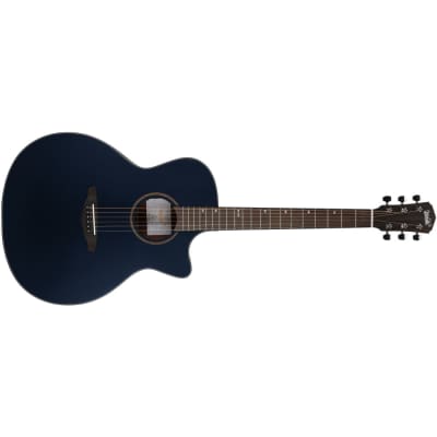 Guitarra electroacústica Veelah VGACSM-E NVY Navy Cutaway for sale