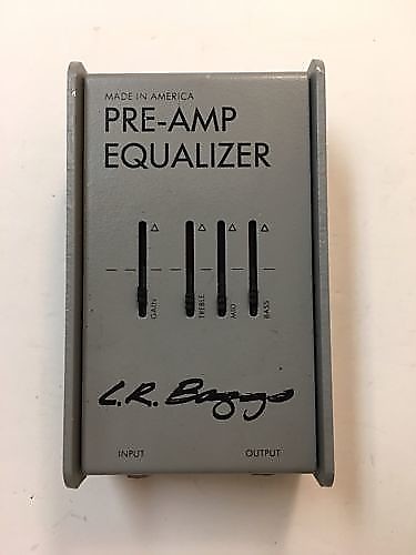 ギター Pre-Amp Equalizer L.R. Baggs L.R. Baggs Pre Amp Equalizer EQ Rare Vintage Acoustic Guitar