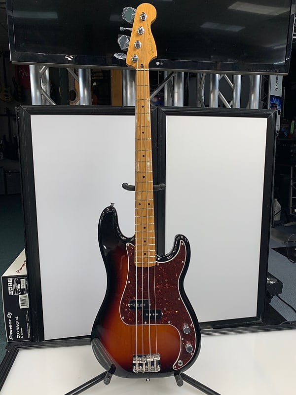 Fender Precision Bass Sunburst w/ Roasted Maple Neck O.DiBella Music Custom