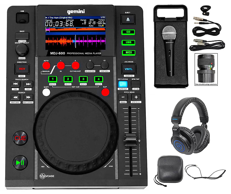良品】GEMINI MDJ-600 CD/USBメディアプレーヤー DJ機器 - DJ機器