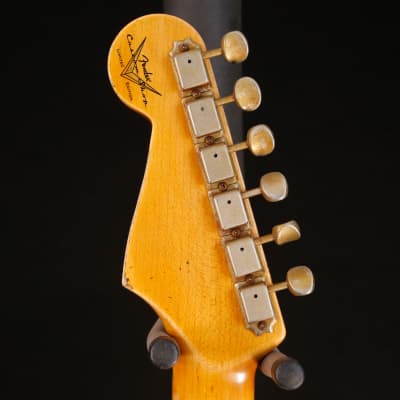 Fender Custom Shop Ltd 63 Stratocaster Heavy Relic Sherwood Green 7lbs 9.8oz image 4