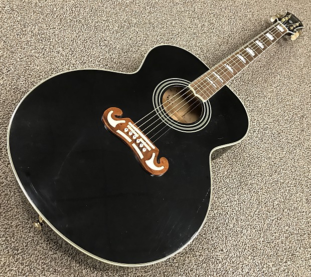 エピフォン　EPIPHONE by Gibson EJ-200 BK ギター Epiphone J-200 EC Studio BK – United States