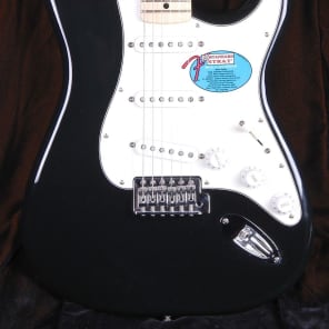 2005-06 Fender Standard Stratocaster Black-NOS-Mexico image 1