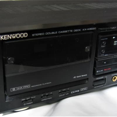 Kenwood Hi-End Cassette-Tapedeck KX-W8020 Dual-Record-Autoreverse image 2