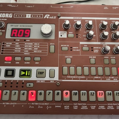 Korg Electribe-R MkII ER-1 MkII Rhythm Synthesizer 2000s - Red