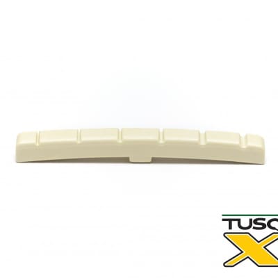 Graph Tech Tusq XL PQL-5000-AG Slotted Aged Fender Style Nut image 2