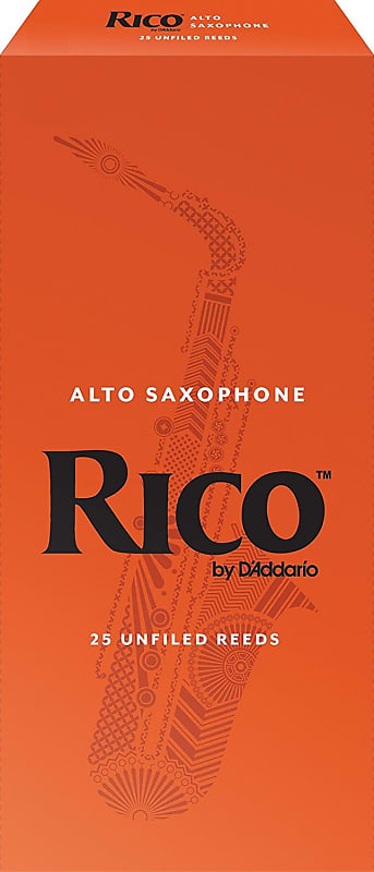 Rico Alto Sax Reeds Pack of 25 3.5 image 1