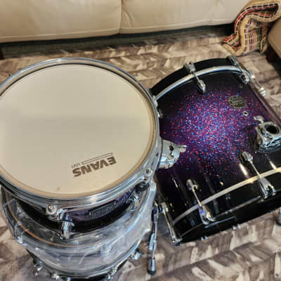 Mapex Saturn - Red-Blue Sparkle | Reverb