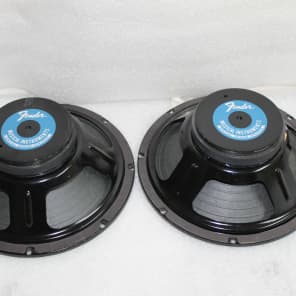 Fender blue hotsell label speaker 12