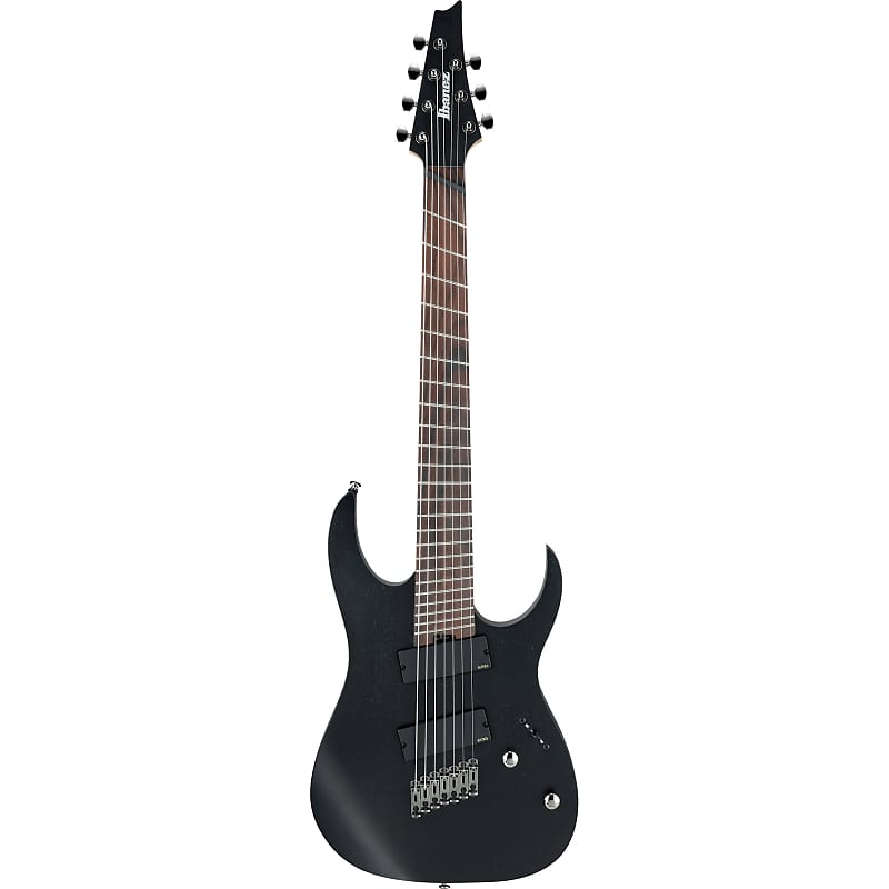 ibanez rgim7mh 7弦 emg アイバニーズ 黒 ファンフレット マルチ 