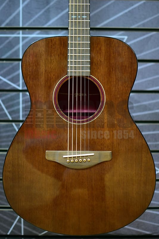 Yamaha STORIA III Concert Chocolate Brown Electro Acoustic Guitar image 1