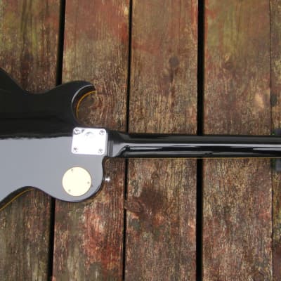 SX Les Paul Copy 6 String Electric Guitar - Black image 14