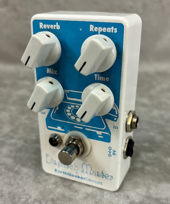 Earthquaker Devices Dispatch Master delay and reverb pedal (side jacks) image 1