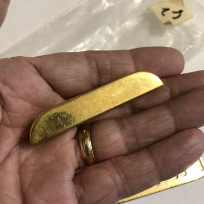 Fender Bass 1980's Gold Bridge and Thumb rest image 4