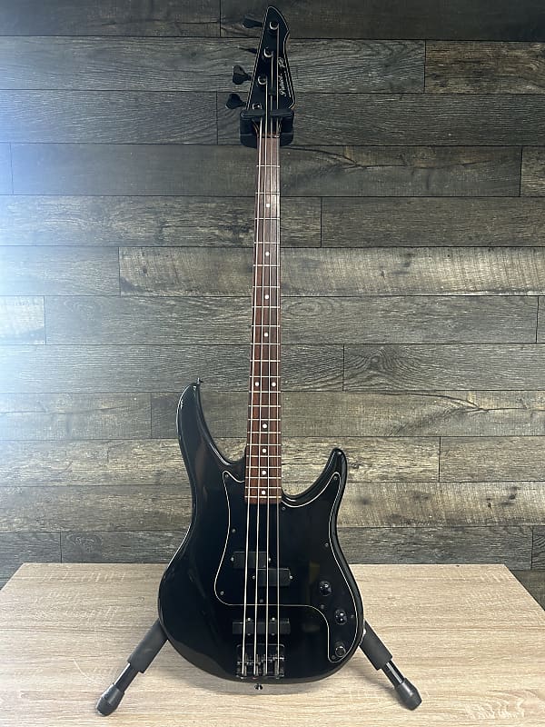 Peavey Patriot Black Bass Guitar 4String USA Made 1089 Reverb