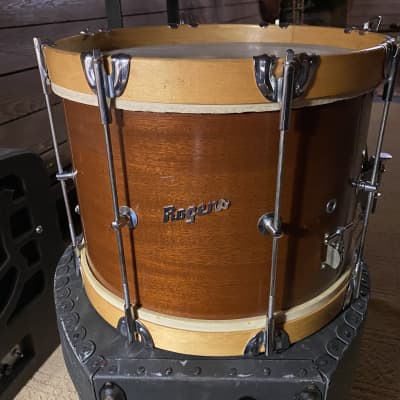 Rogers Marching 8 Lug snare 50’s - 60’s - Natural E/C image 2