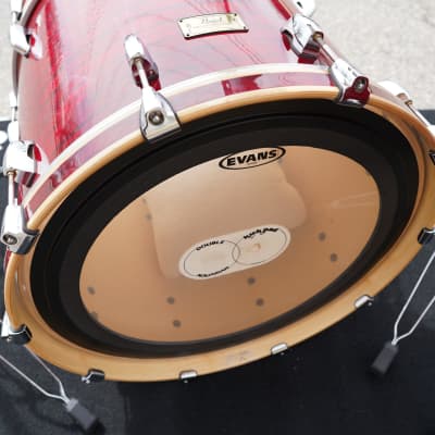 Pearl Masters Retro-Spec Red Onyx Pearl 4pc Maple Shell Pack w/ hdw.+ Holders | 10, 12, 14, 22" image 16