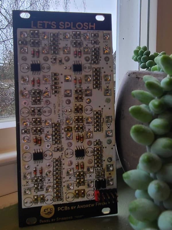 Nonlinearcircuits Let's Splosh Eurorack module NLC | Reverb